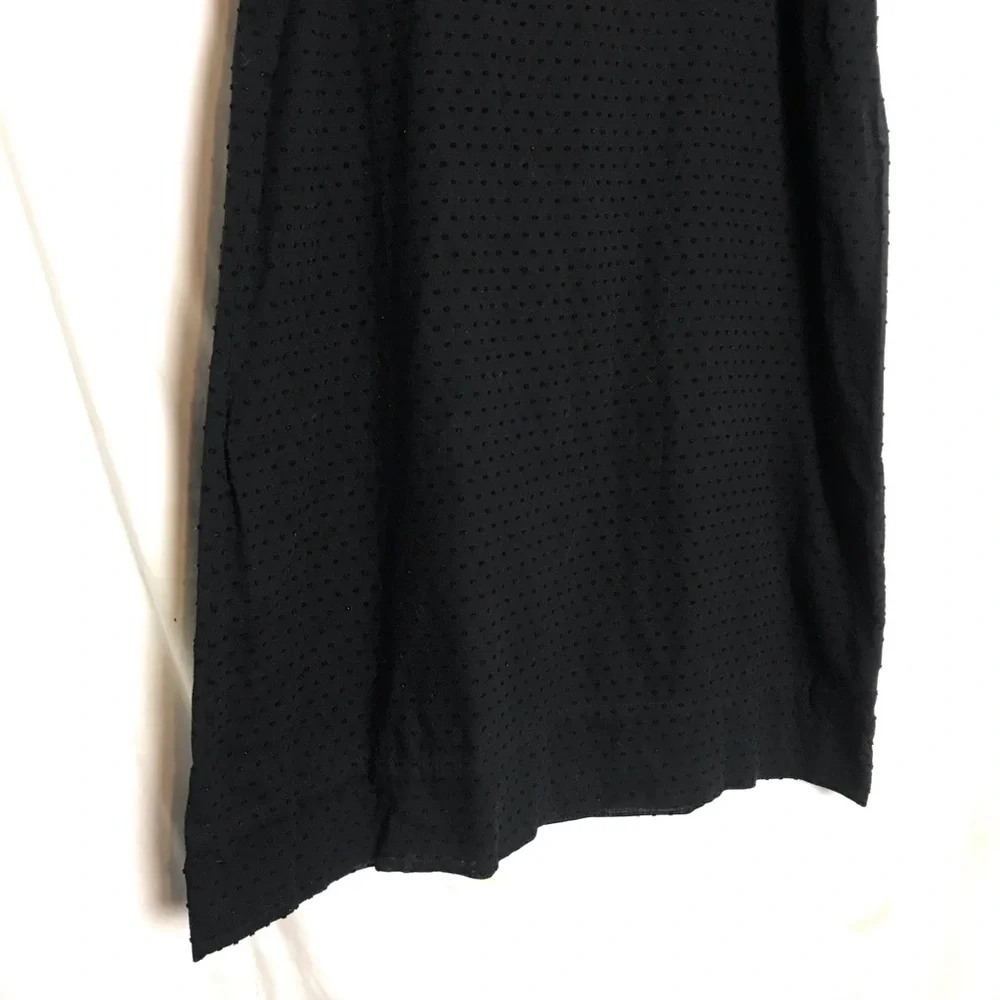 J. Crew Swiss Dot Flutter Sleeve Shift Dress Women Size 12 Boho Coquette Preppy